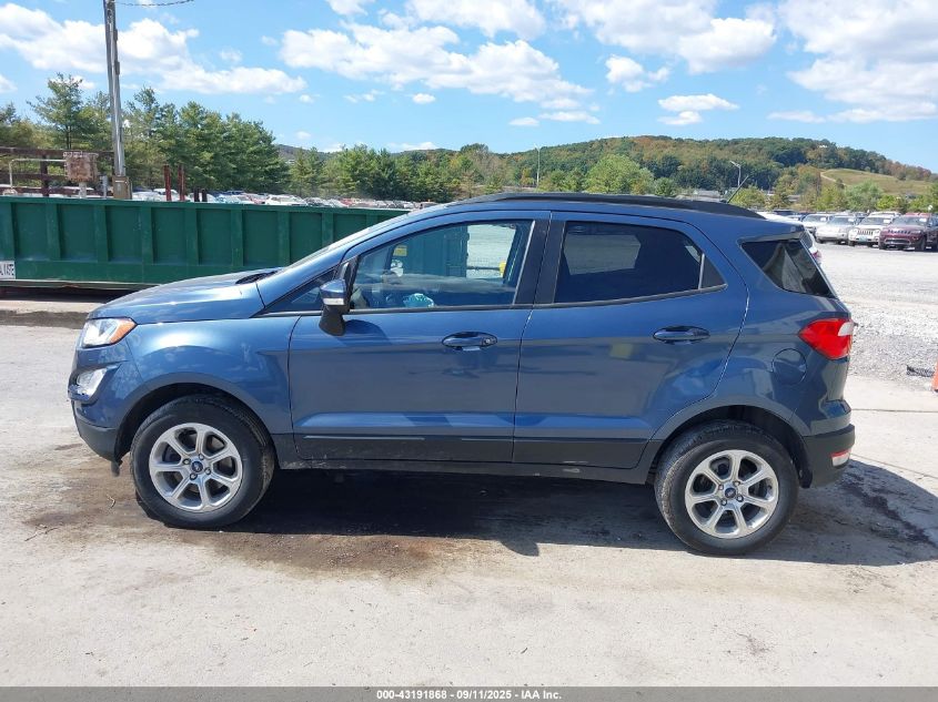 2022 Ford Ecosport Se VIN: MAJ6S3GL9NC475843 Lot: 43191868