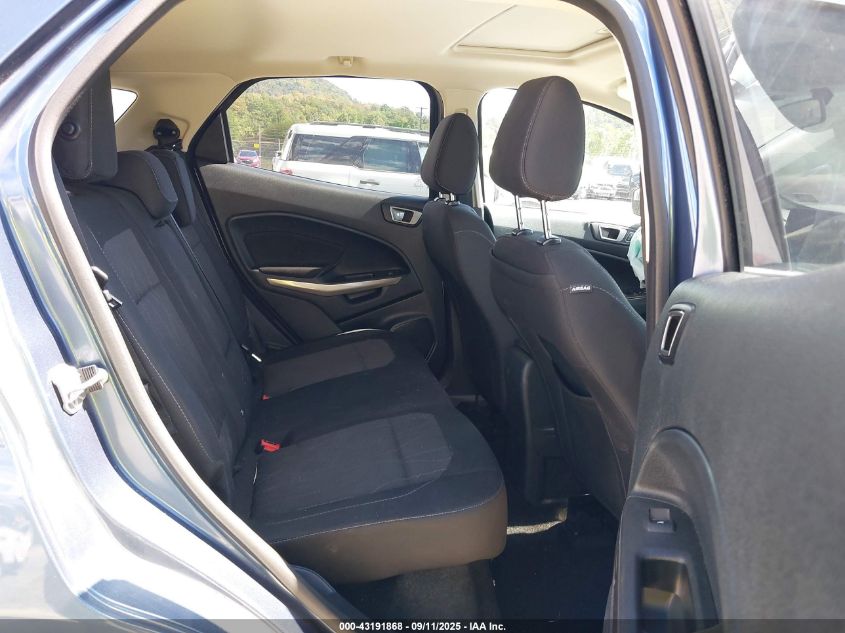 2022 Ford Ecosport Se VIN: MAJ6S3GL9NC475843 Lot: 43191868