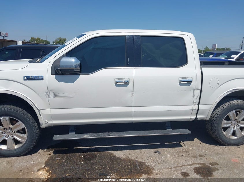 2020 Ford F-150 Platinum VIN: 1FTEW1E54LFC58389 Lot: 43191888