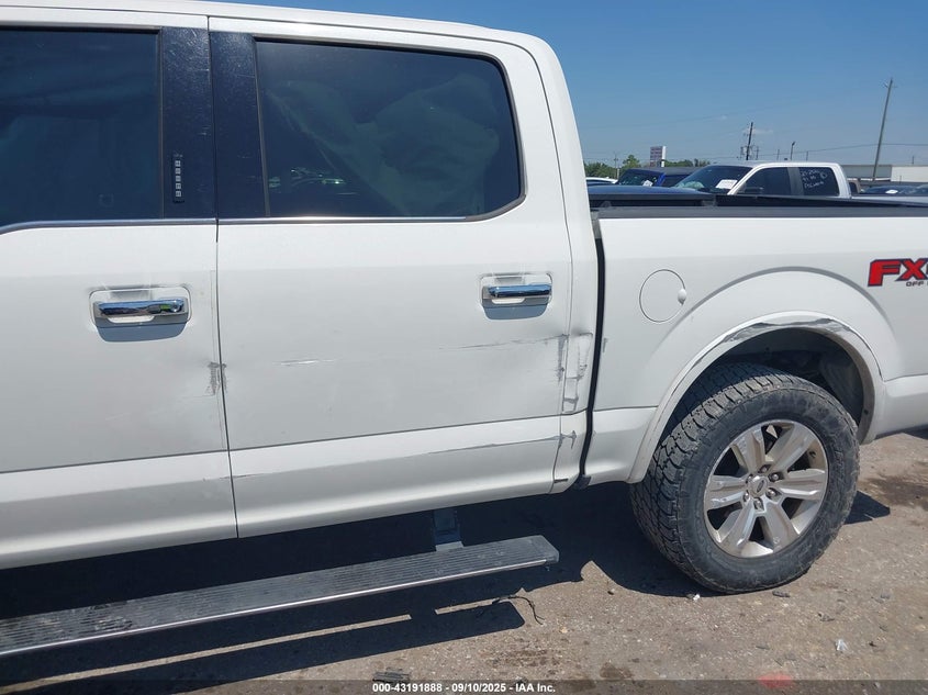 2020 Ford F-150 Platinum VIN: 1FTEW1E54LFC58389 Lot: 43191888