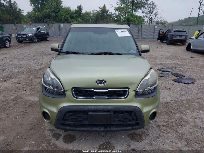 2012 Kia Soul VIN: KNDJT2A50C7476214 Lot: 43191890