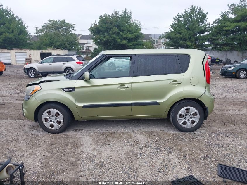 2012 Kia Soul VIN: KNDJT2A50C7476214 Lot: 43191890
