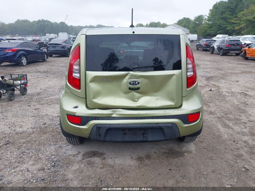 2012 Kia Soul VIN: KNDJT2A50C7476214 Lot: 43191890