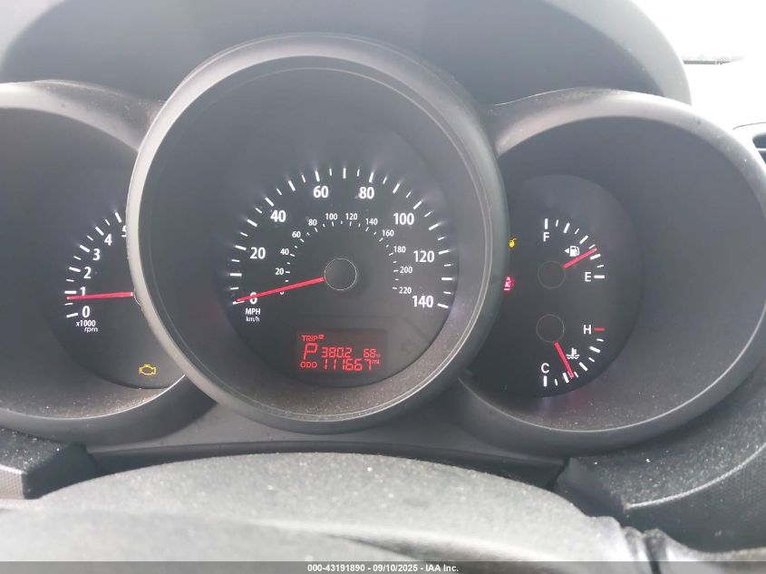 2012 Kia Soul VIN: KNDJT2A50C7476214 Lot: 43191890