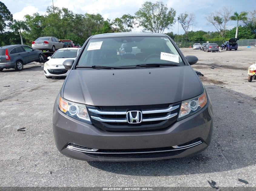 2014 Honda Odyssey Ex-L VIN: 5FNRL5H6XEB082610 Lot: 43191947