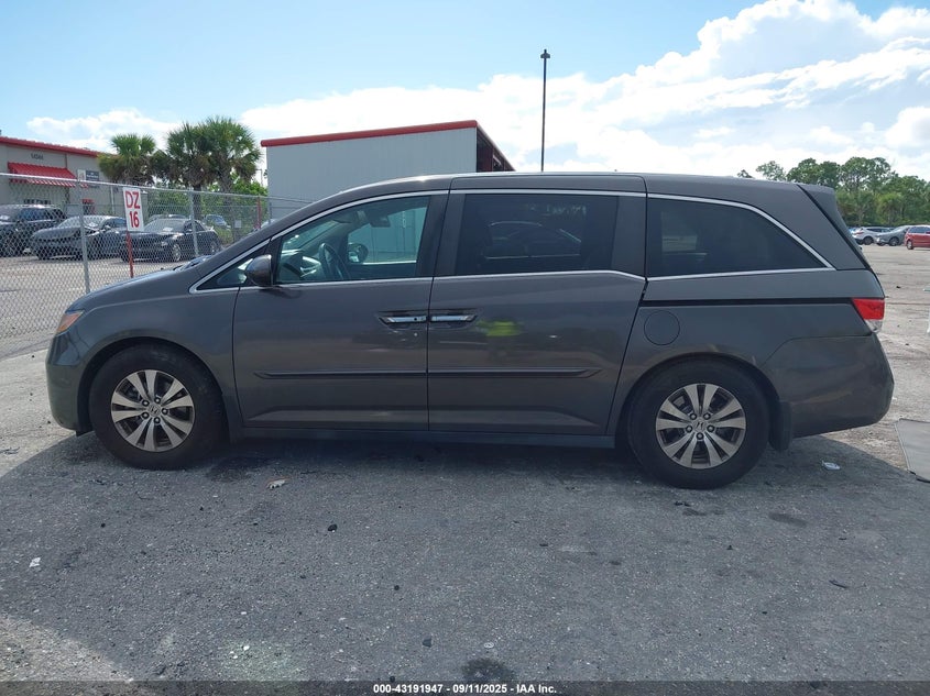 2014 Honda Odyssey Ex-L VIN: 5FNRL5H6XEB082610 Lot: 43191947