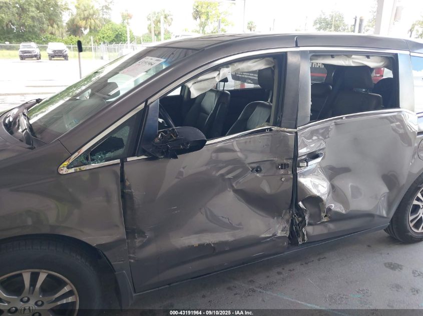 2011 Honda Odyssey Ex-L VIN: 5FNRL5H66BB056694 Lot: 43191964