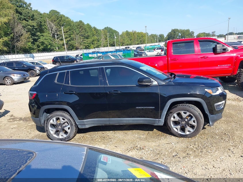 2018 Jeep Compass Limited 4X4 VIN: 3C4NJDCB8JT334031 Lot: 43192065