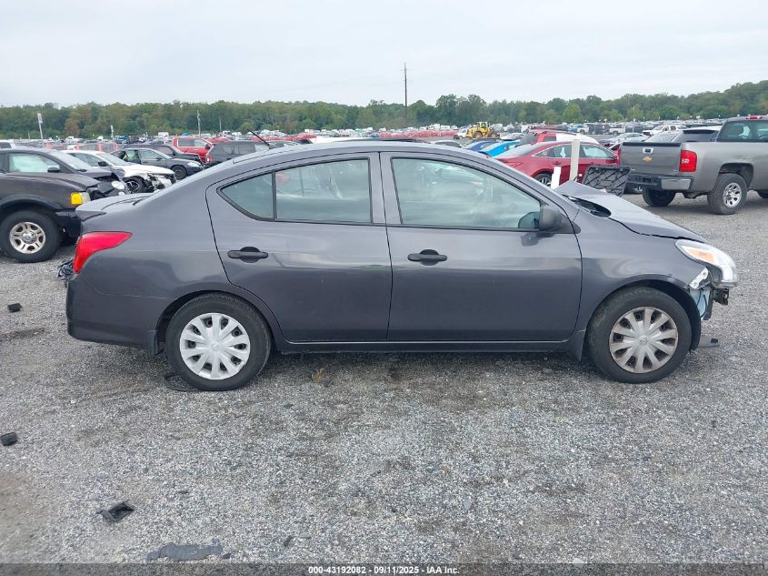 2015 Nissan Versa 1.6 S+ VIN: 3N1CN7AP7FL861824 Lot: 43192082