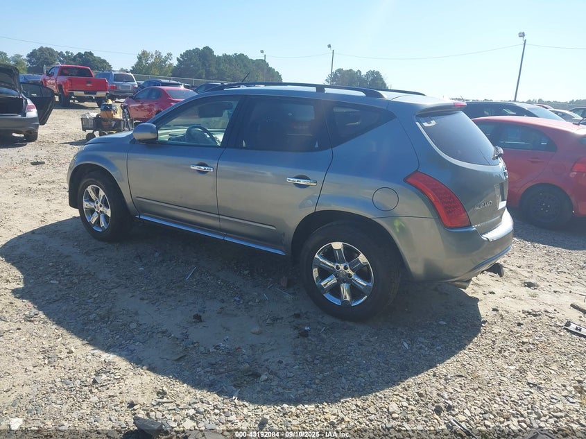 2006 Nissan Murano Sl grey other gasoline JN8AZ08W26W522822 photo #4