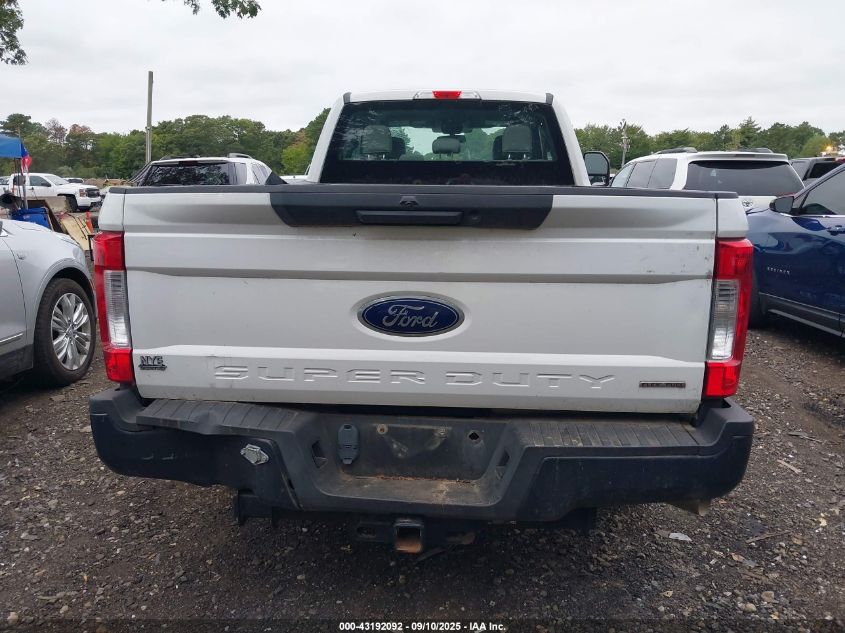 2019 Ford F-250 Xl VIN: 1FT7X2A69KEF19241 Lot: 43192092