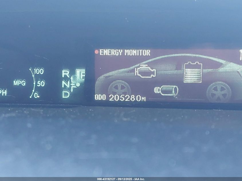 2012 Toyota Prius Three VIN: JTDKN3DU7C1503838 Lot: 43192127