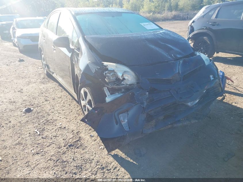 2012 Toyota Prius Three VIN: JTDKN3DU7C1503838 Lot: 43192127