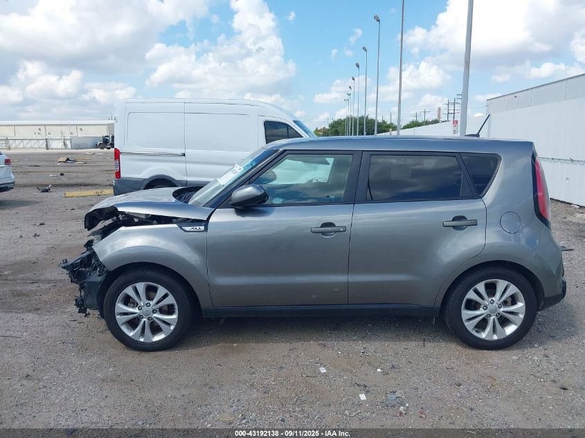 2016 Kia Soul + VIN: KNDJP3A58G7308322 Lot: 43192138