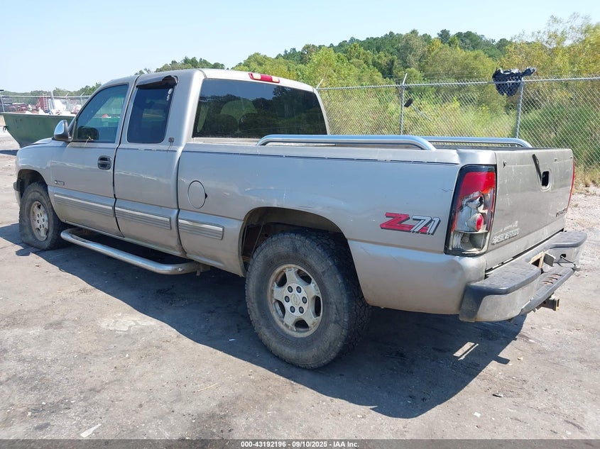 1999 Chevrolet Silverado 1500 Ls beige truck gasoline 1GCEK19T9XE145022 photo #4