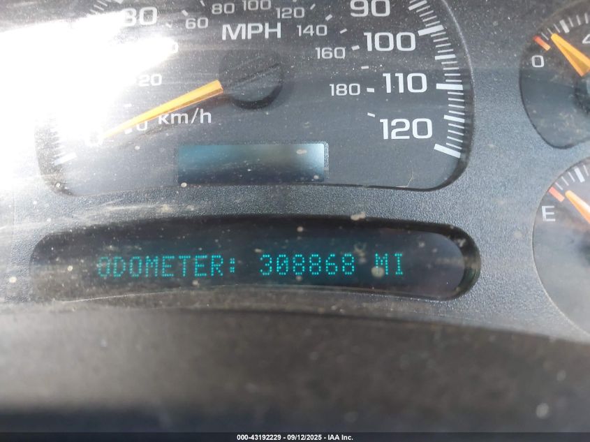 2003 Chevrolet Avalanche 1500 VIN: 3GNEK13T83G199804 Lot: 43192229