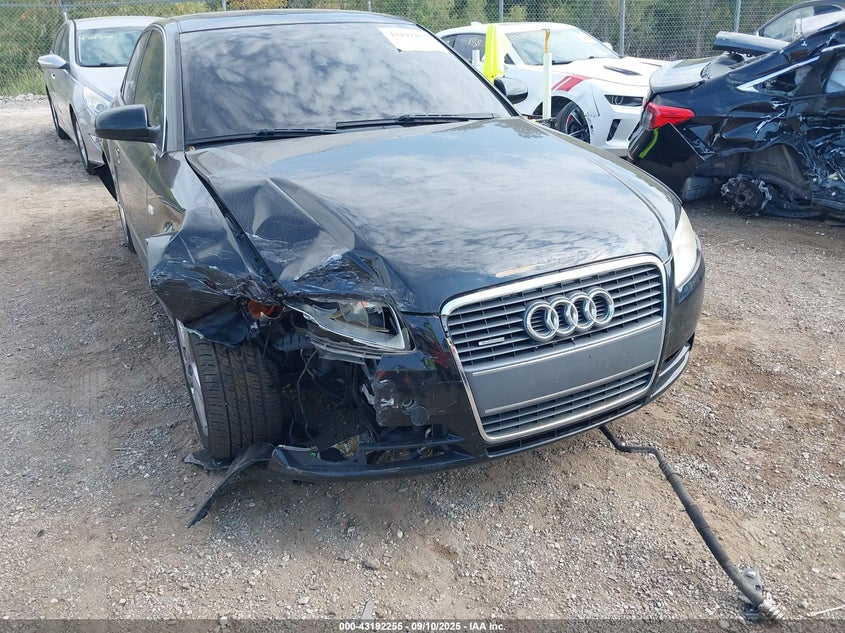 2006 Audi A4 2.0T VIN: WAUDF78E66A240680 Lot: 43192255