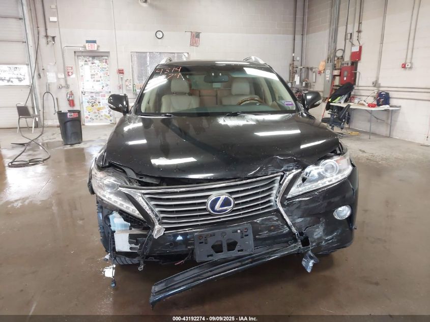 2013 Lexus Rx 450H VIN: JTJBC1BA4D2053691 Lot: 43192274