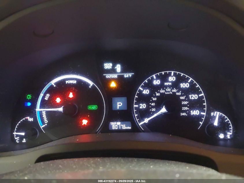 2013 Lexus Rx 450H VIN: JTJBC1BA4D2053691 Lot: 43192274