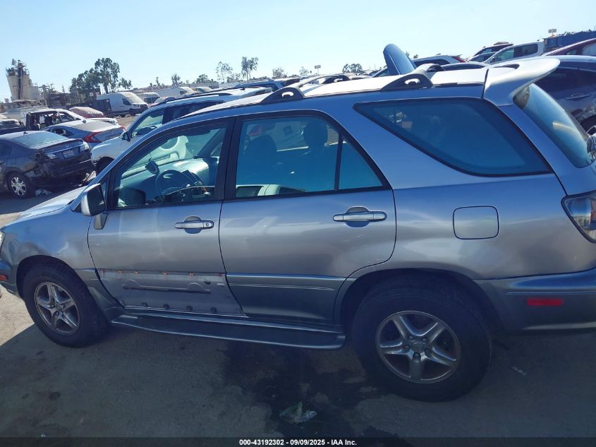 2001 Lexus Rx 300 VIN: JTJGF10U910118651 Lot: 43192302