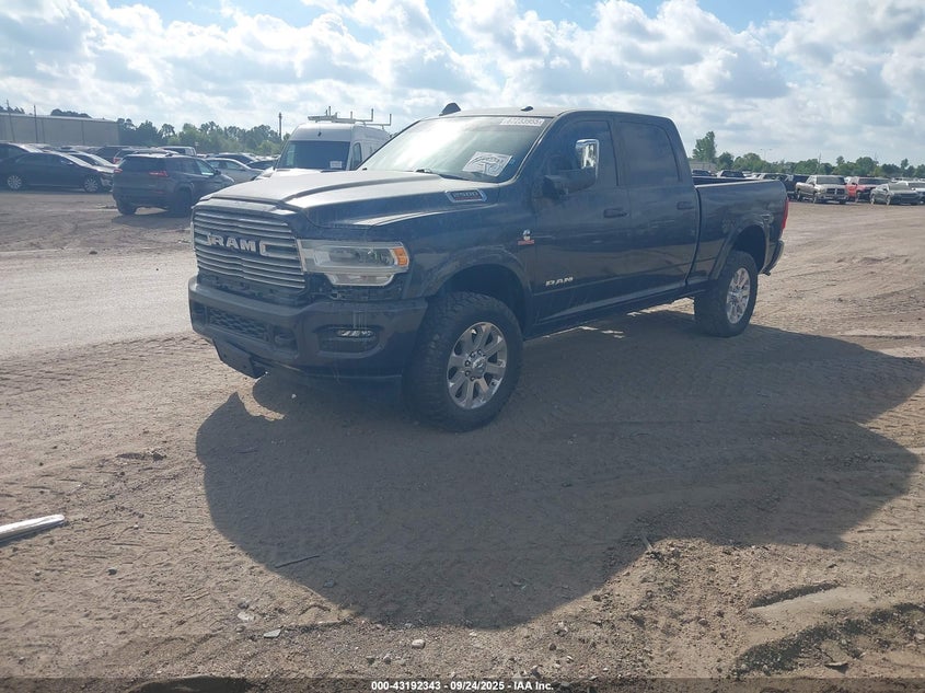 Vin: 3c6ur5fl7lg249781, lot: 43686781, ram 2500 laramie  4x4 6'4 box 20202
