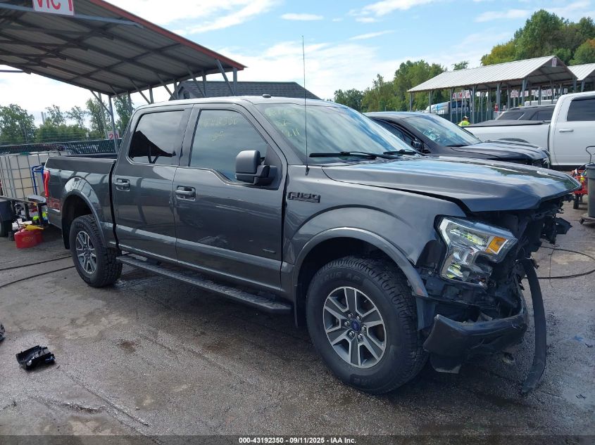 2016 Ford F-150 Xlt VIN: 1FTEW1EP7GFB72677 Lot: 43192350