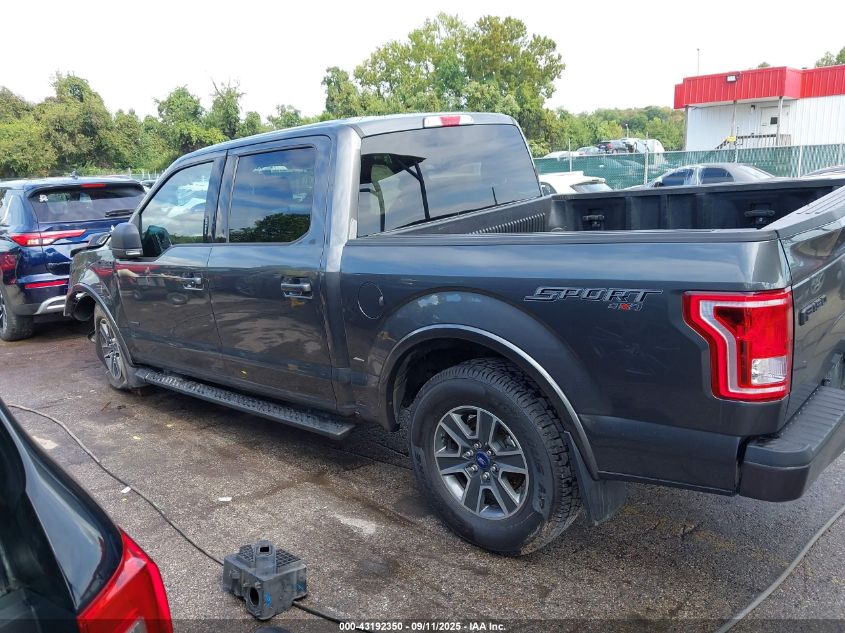 2016 Ford F-150 Xlt VIN: 1FTEW1EP7GFB72677 Lot: 43192350