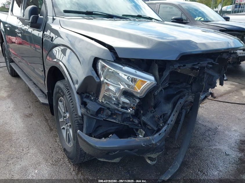 2016 Ford F-150 Xlt VIN: 1FTEW1EP7GFB72677 Lot: 43192350