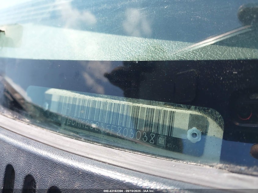 2005 Chevrolet Silverado 2500Hd Lt VIN: 1GCHK23235F803038 Lot: 43192366