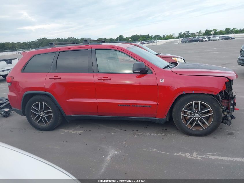 2017 Jeep Grand Cherokee Trailhawk 4X4 VIN: 1C4RJFLG4HC694878 Lot: 43192380