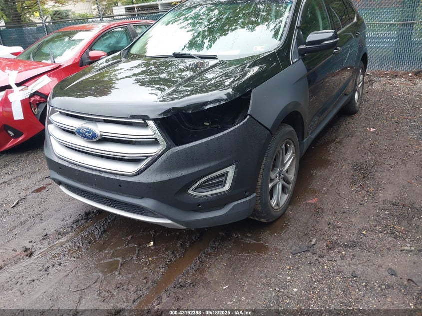 2016 Ford Edge Titanium VIN: 2FMPK4K80GBB42128 Lot: 43192398