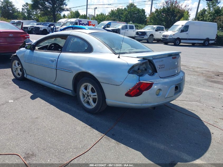 2003 Dodge Stratus Se VIN: 4B3AG42G33E159524 Lot: 43192427