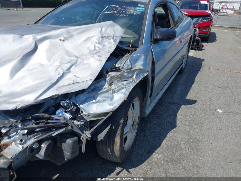 2003 Dodge Stratus Se VIN: 4B3AG42G33E159524 Lot: 43192427