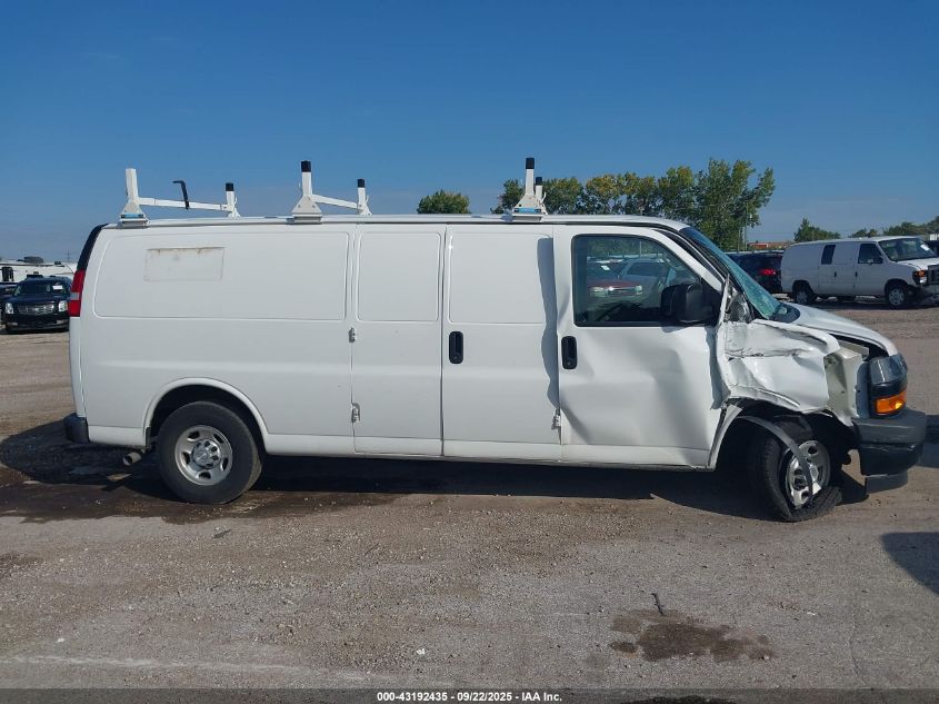 2019 Chevrolet Express 3500 Work Van VIN: 1GCZGHFG0K1304318 Lot: 43192435
