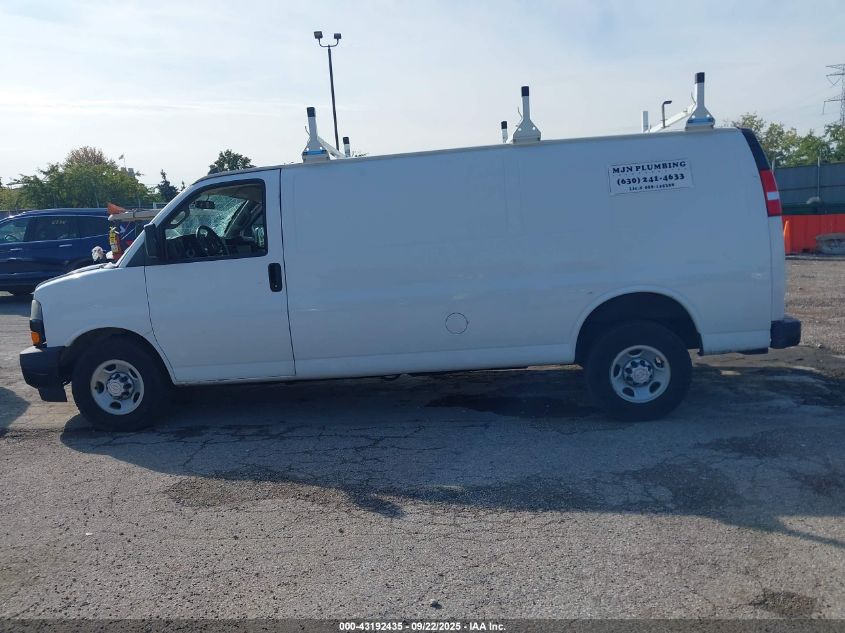 2019 Chevrolet Express 3500 Work Van VIN: 1GCZGHFG0K1304318 Lot: 43192435