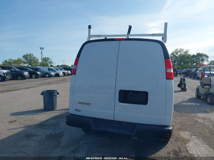 2019 Chevrolet Express 3500 Work Van VIN: 1GCZGHFG0K1304318 Lot: 43192435