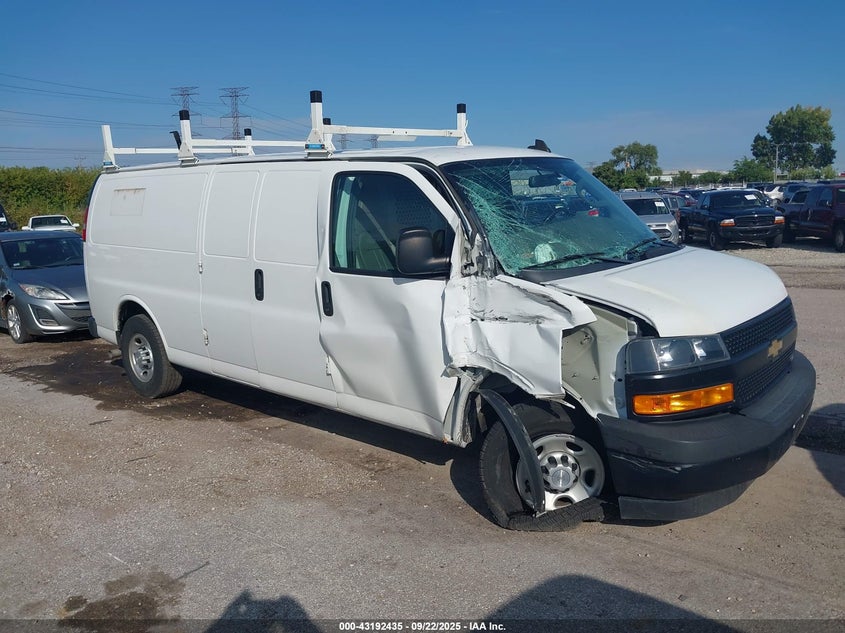 2019 CHEVROLET EXPRESS 3500 WORK VAN - 1GCZGHFG0K1304318