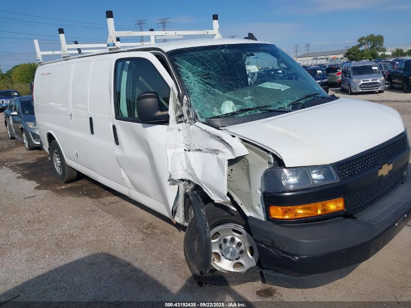 2019 Chevrolet Express 3500 Work Van VIN: 1GCZGHFG0K1304318 Lot: 43192435