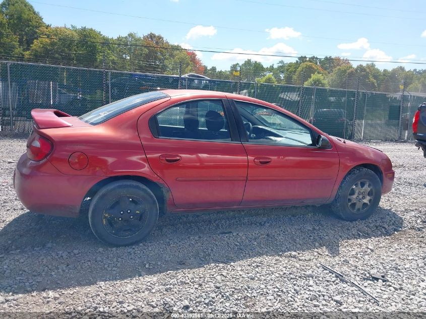 2005 Dodge Neon Sxt VIN: 1B3ES56C55D134311 Lot: 43192561