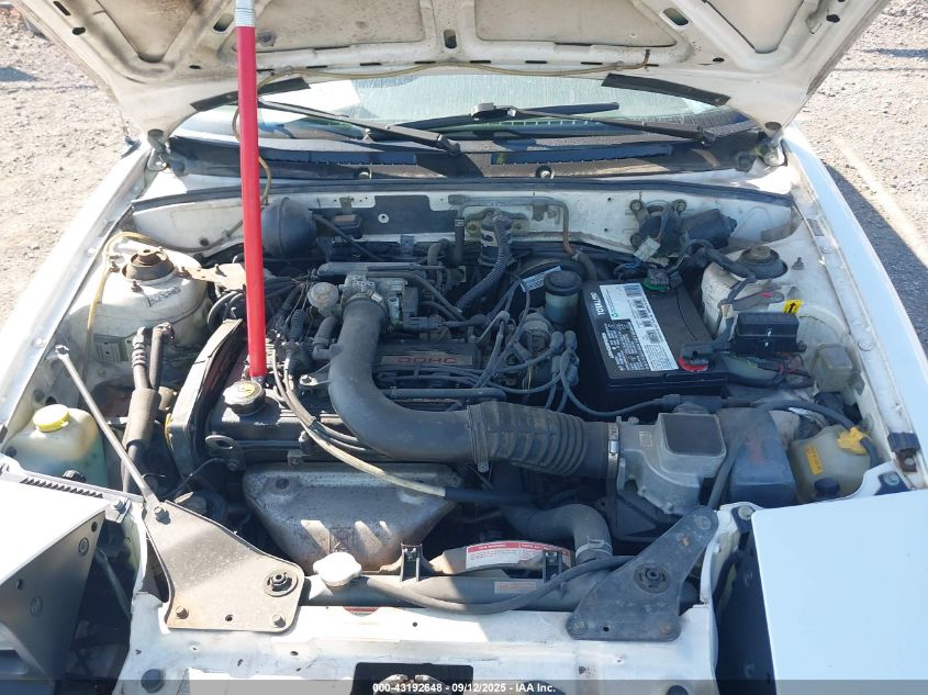 1991 Mercury Capri VIN: 6MPCT01Z0M8611759 Lot: 43192648