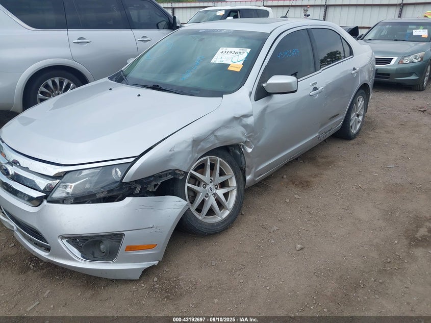2012 Ford Fusion Sel VIN: 3FAHP0JA2CR421878 Lot: 43192697