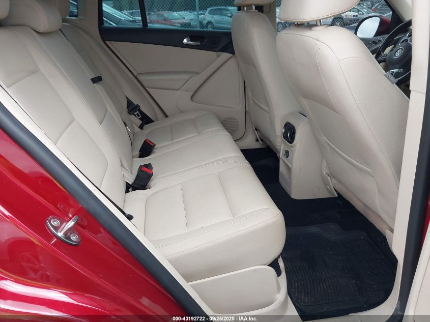 2012 Volkswagen Tiguan Se VIN: WVGBV7AX1CW089556 Lot: 43192722