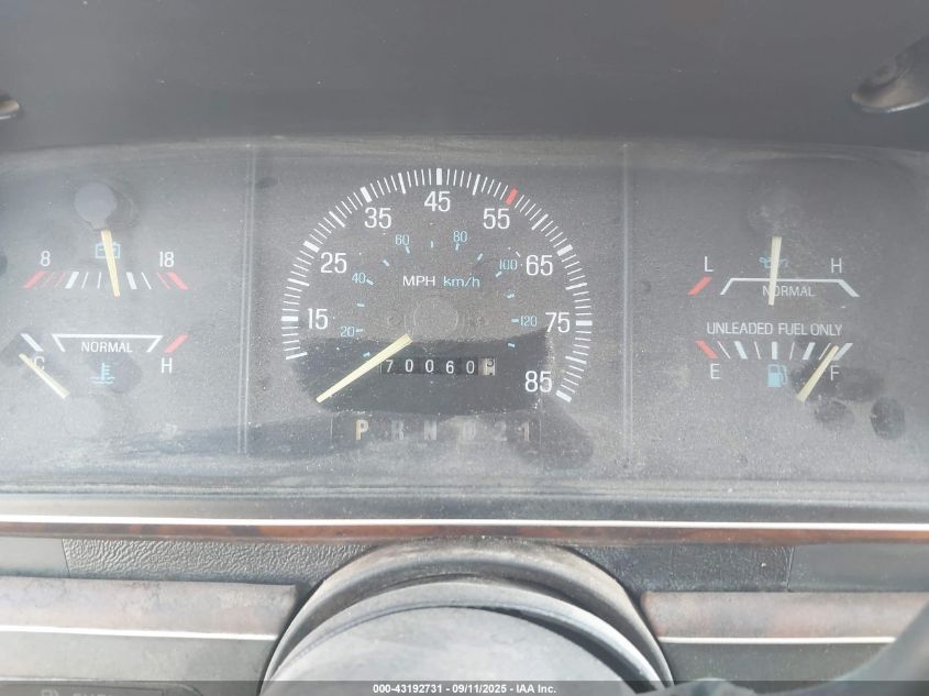 1990 Ford F250 VIN: 1FTHX25G8LKA00451 Lot: 43192731