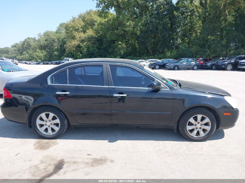 2008 Kia Optima Ex V6 VIN: KNAGE124885242956 Lot: 43192752