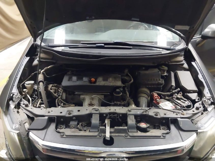 2012 Honda Civic Lx VIN: 2HGFB2F50CH574845 Lot: 43192795