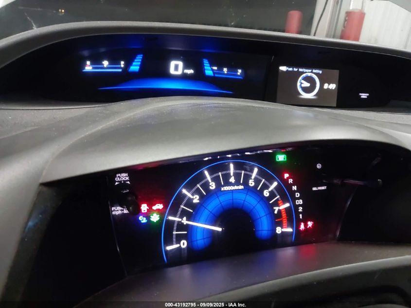 2012 Honda Civic Lx VIN: 2HGFB2F50CH574845 Lot: 43192795