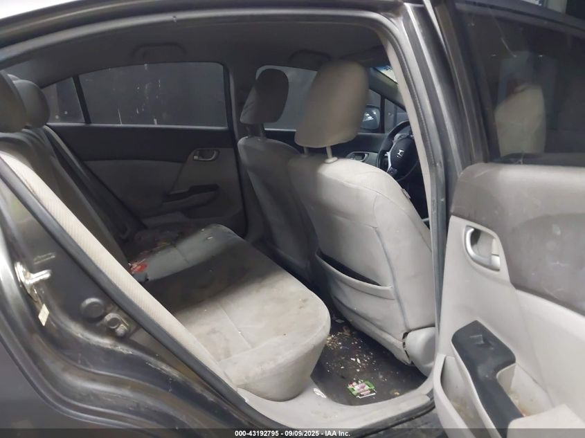 2012 Honda Civic Lx VIN: 2HGFB2F50CH574845 Lot: 43192795