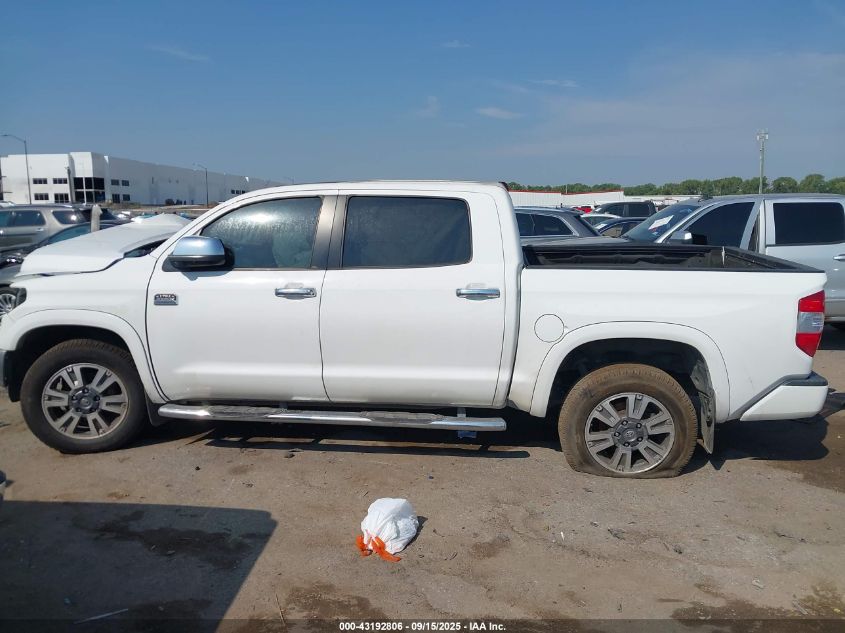 2018 Toyota Tundra 1794 5.7L V8 VIN: 5TFAW5F1XJX718101 Lot: 43192806