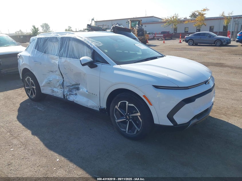 2025 Chevrolet Equinox Ev Lt 2 white other electric 3GN7DNRP8SS208808 photo #1