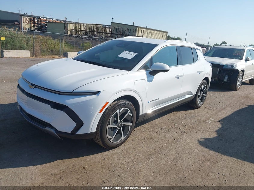 2025 Chevrolet Equinox Ev Lt 2 white other electric 3GN7DNRP8SS208808 photo #3